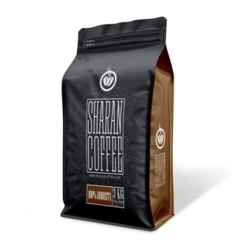 دانه قهوه جاوا مدیوم دارک 15 کیلویی شاران