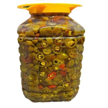 خرید ترشی هالوپینو سبز پت 10 کیلوگرمی