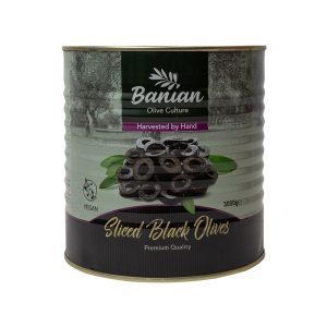 خرید زیتون سیاه اسلایس بانیان حلب در اصفهان