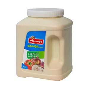 خرید سس فرانسوی مهرام دبه 3 کیلویی در اصفهان