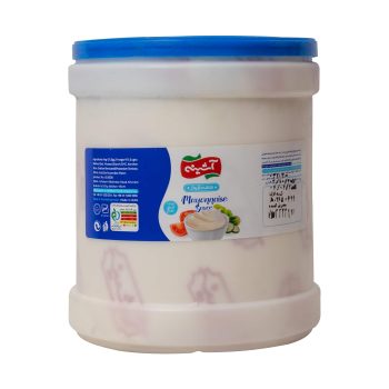 خرید سس مایونز پرچرب آشینه دبه 3 کیلویی