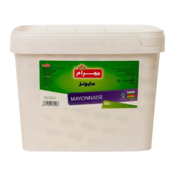 خرید سس مایونز پرچرب مهرام سطل 8 کیلویی