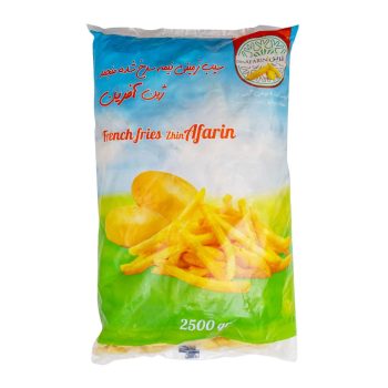 خرید خلال سیب زمینی سرخ کرده ژین آفرین سایز 10 2.5 کیلویی در اصفهان