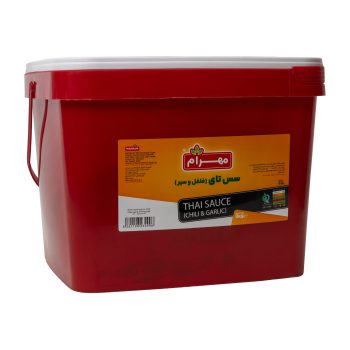 سس تای مهرام فلفل و سیر سطل 9 کیلویی