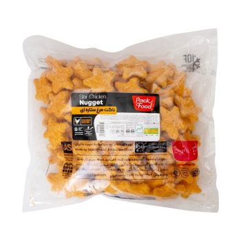 ناگت مرغ ستاره ای 2 کیلوگرمی پک فود