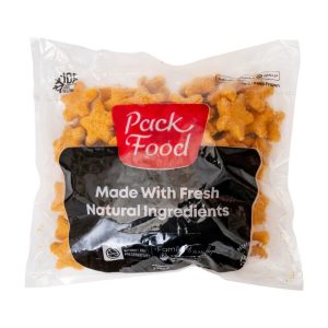 ناگت مرغ ستاره ای 2 کیلوگرمی پک فود