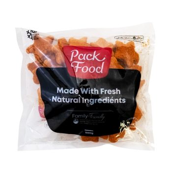 خرید ناگت مرغ ستاره ای پک فود یک کیلوگرمی در اصفهان