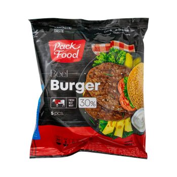 خرید همبرگر 30درصد پک فود