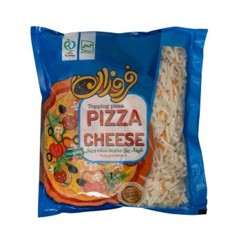 پنیر پیتزا فروزان نیم چرب آبی