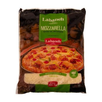 پنیر پیتزا لبنه موزارلا 2 کیلویی